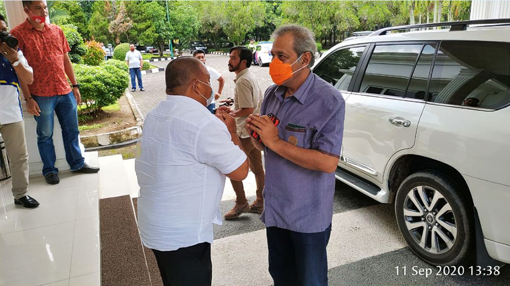 Bupati Berikan Santunan Ansuransi Kepada 2 Korban Meninggal di Lokasi Wisata