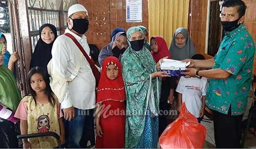 HUT ke 115 PDAM Tirtanadi Sumut Bagikan Sembako Kepada Anak Yatim dan Fakir Miskin di Seluruh Kantor Cabang dan Panti Asuhan.