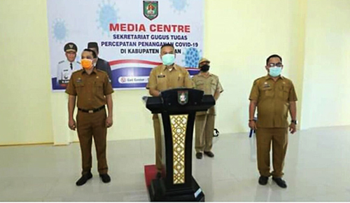 Pemkab Asahan Update Data Mitigasi Covid-19, Kasus Positif Capai 223