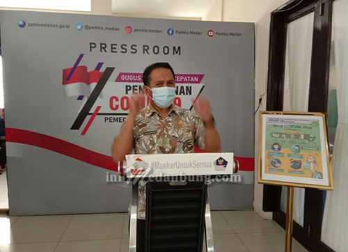 Trend Covid-19 di Kota Medan Alami Penurunan