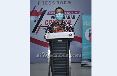Angka Kesembuhan Pasien Covid-19 di Medan Meningkat