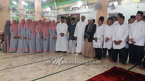 BKM Masjid Jamiq Belawan Melantik Remaja Masjid