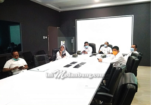 Pemkab Langkat Ikuti  FGD PI 10% SKK Migas Melalui Vidcon