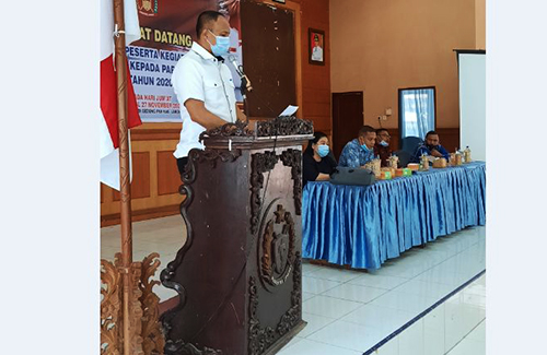 Pemkab Langkat Gelar Sosialisasi Kepada Parpol