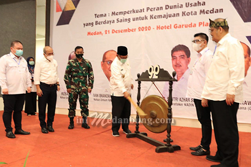 Akhyar Harap Kadin Berperan Mendukung Kebangkitan UMKM di Masa Pandemi Covid 19