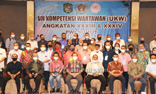 55  Wartawan Pemko Medan Ikut UKW, 38 Kompeten