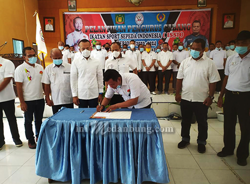 Pengurus ISSI Langkat periode 2020-2024, Sah Dilantik