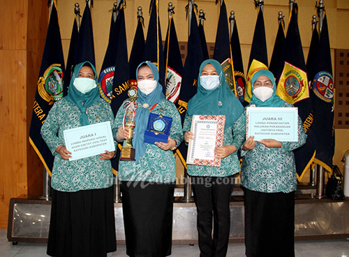 PKK Langkat Raih Juara Pertama Lomba IVA Test Tingkat Sumut Tahun 2019