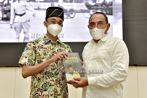 Terima Kunjungan Sultan Deli XIV, Edy Rahmayadi Terus Berupaya Lestarikan Warisan Kebudayaan Melayu Deli