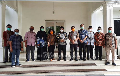 Bupati Langkat Terima Kunjungan Ketua BPK RI Perwakilan Sumut