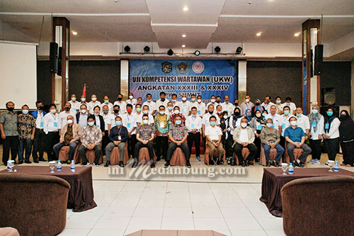 Plt Wali Kota Buka Kegiatan UKW Wartawan Unit Pemko Medan Angkatan XXXIII & XXXIV