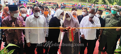 SMK N 1 Pematang Jaya, Diresmikan Gubsu Edy Rahmayadi
