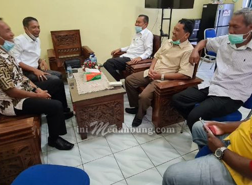 PWI Audensi ke Diskominfo Langkat, Sebagai Langkah Jalankan Program