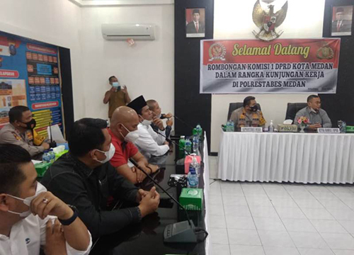 Polrestabes Diapresiasi DPRD Medan Terkait Kinerja pada Pilkada