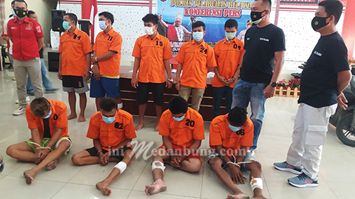 Kapolres Pelabuhan Belawan Paparkan Bebagai Tidak Kejahatan