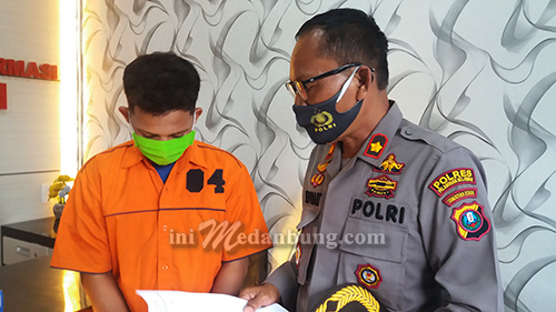 Petugas Polsek Hamparan Perak Tangkap Pencuri Cabul & Kekerasan