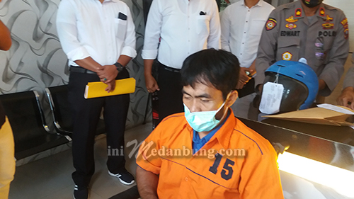 Petugas Polres Pelabuhan Belawan Tembak Kedua Kaki Pelaku Pembunuhan