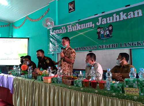 Sosialisasi Penyalahgunaan Narkoba, Kejari Langkat Gelar Program JMS