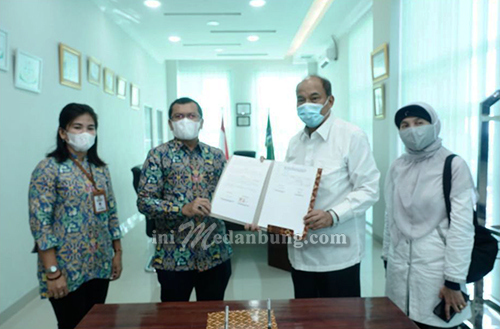 Pemko Tebing Tinggi Terima Pembangunan IPLT dari KEMENPUPR