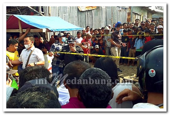 Warga Pengguna Jalan Menemukan Mayat Mr X di Dalam Paret Belawan