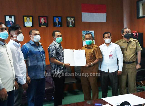 Dinas PU Kota Medan Komitmen 2021 Rampungkan Jembatan Titi II Sicanang