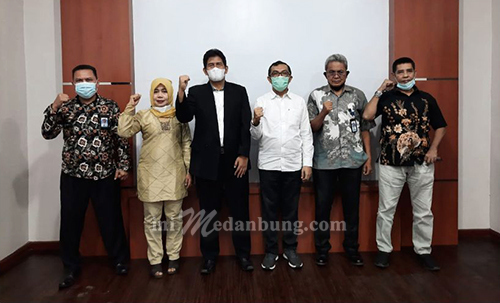 PDAM Tirtanadi Terima Audiensi BMPS Kota Medan Sosialisasi Tangki Septik