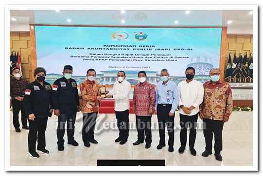 DPD RI  Kunker ke Pemprovsu, Bupati Sergai Hadiri Rapat Pertemuan Anggota BAP