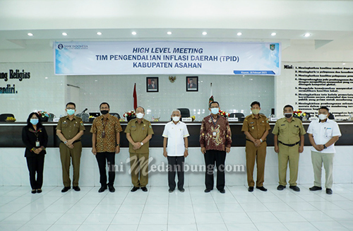 Bupati buka High Level Meeting TPID dan Pembentukan TP2DD Asahan