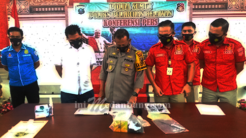 Petugas Polres Pelabuhan Belawan Tembak Pelaku Perampokan Jalan Tol