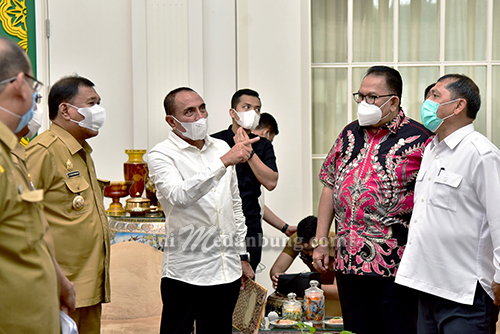 Pembukaan Jalur Alternatif Medan-Berastagi Tinggal 5 Km, Gubsu akan Upayakan Perizinan ke Kementerian LHK