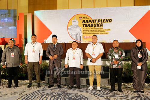 KPU Tetapkan Bobby-Aulia Wali Kota dan Wakil Wali Kota Medan Terpilih