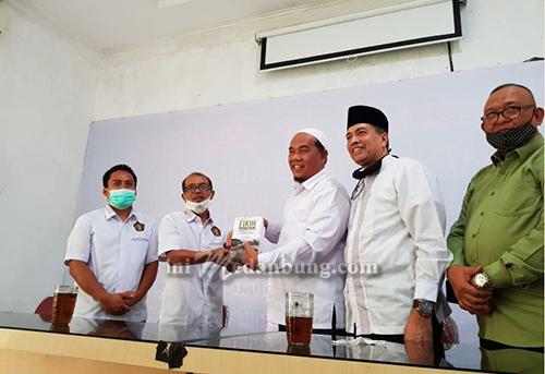 Pengurus PWI Binjai Silaturahmi dengan Ulama