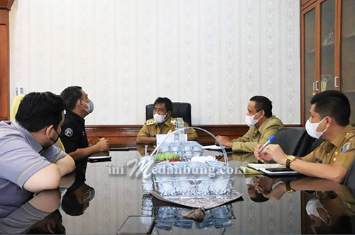 Plt. Walikota Binjai Terima Audiensi BPJS Ketenagakerjaan