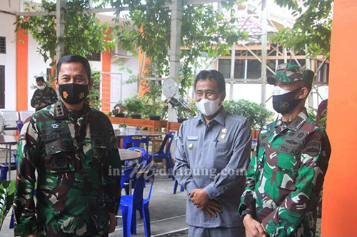 Danjen Akademi TNI dan Plt. Wali Kota Binjai Tinjau Fasilitas Latsitarda Nusantara XLI