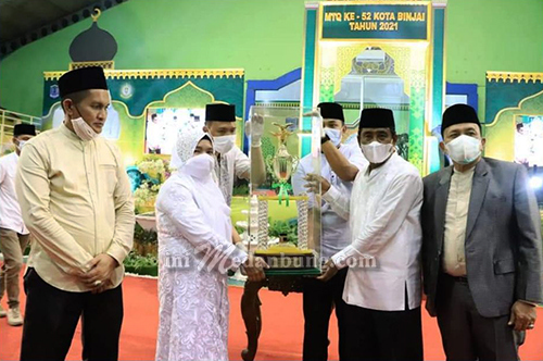 Kecamatan Binjai Selatan Juara MTQ Tingkat Kota Binjai