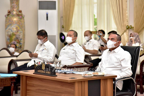 Pusat Kebut Proyek Strategis, Gubsu Minta Keterlibatan Daerah Ditingkatkan