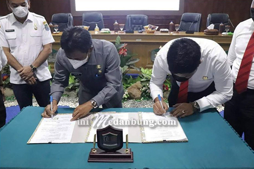 Pemko MoU dengan Kajari Kota Binjai Mengenai Penanganan Masalah Hukum Bidang Perdata dan TUN