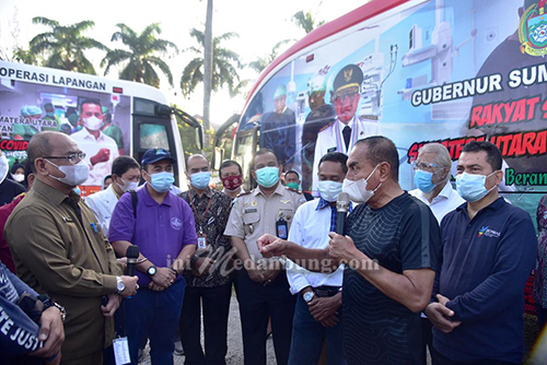 Tingkatkan Pelayanan Kesehatan, Gubernur Kembali Luncurkan Tiga Mobil Operasi Lapangan