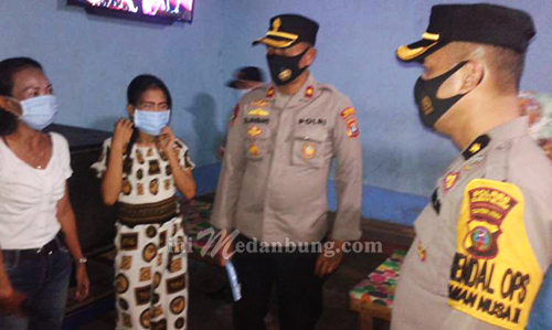 Memutus Mata Rantai Covid-19 Polres Pelabuhan Belawan Melaksanakan Oprasi Gabungan