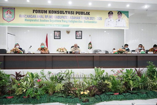 Forum Konsultasi Publik Rancangan Awal RPJMD Asahan Tahun 2021-2026