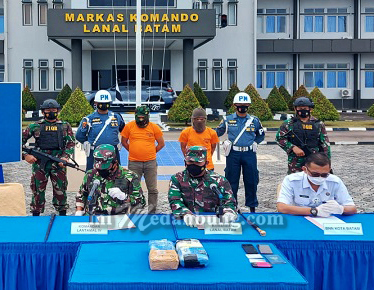 TNI AL Tangkap Penyeludupan Sabu Sabu Antar Negara