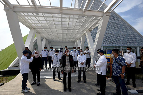 Edy Rahmayadi Tinjau Progres Pembangunan Gedung VIP Bandara Kualanamu
