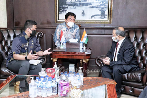 Wali Kota Medan Terima Kunjungan Duta Besar India
