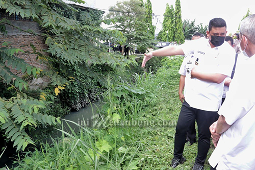 Wali Kota Medan Tinjau Aliran Sungai Bedera