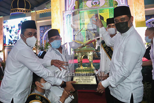 Wali Kota Tutup MTQN ke-54, Medan Barat Raih Juara Umum