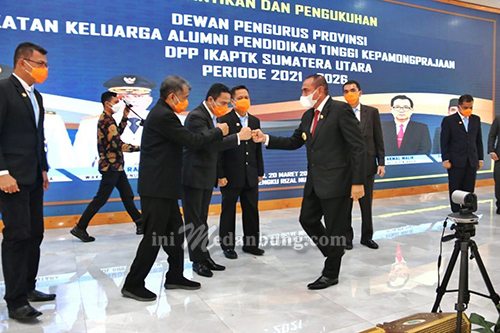 Wali Kota Medan Ucapkan Selamat Atas Pelantikan Pengurus DPP IKAPTK Provsu