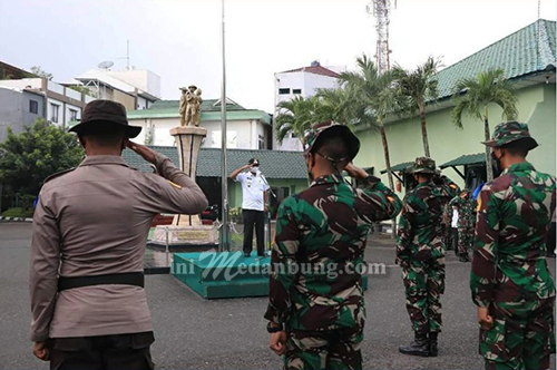 Plt Walikota Binjai Amir Hamzah Sambut Peserta Latsitarda ke 41
