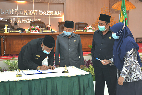Bupati Laporkan LKPJ TA 2020 ke DPRD Langkat