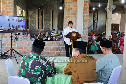 Cegah Penyebaran Covid-19, Wali Kota Medan Safari Ramadhan Secara Virtual
