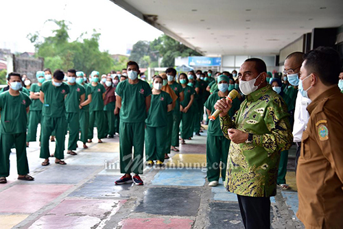 Tidak Lagi Jadi RS Rujukan Covid-19, Gubsu Pastikan Nakes RS Martha Friska Akan Tetap Bekerja